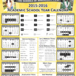 2015 2016 Academic Calendar Harlandale Independent School District