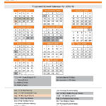 2015 2016 Proposed Calendar Orange County School District Orlando FL