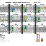 2016 2017 District Calendar Allendale School Lake Villa IL