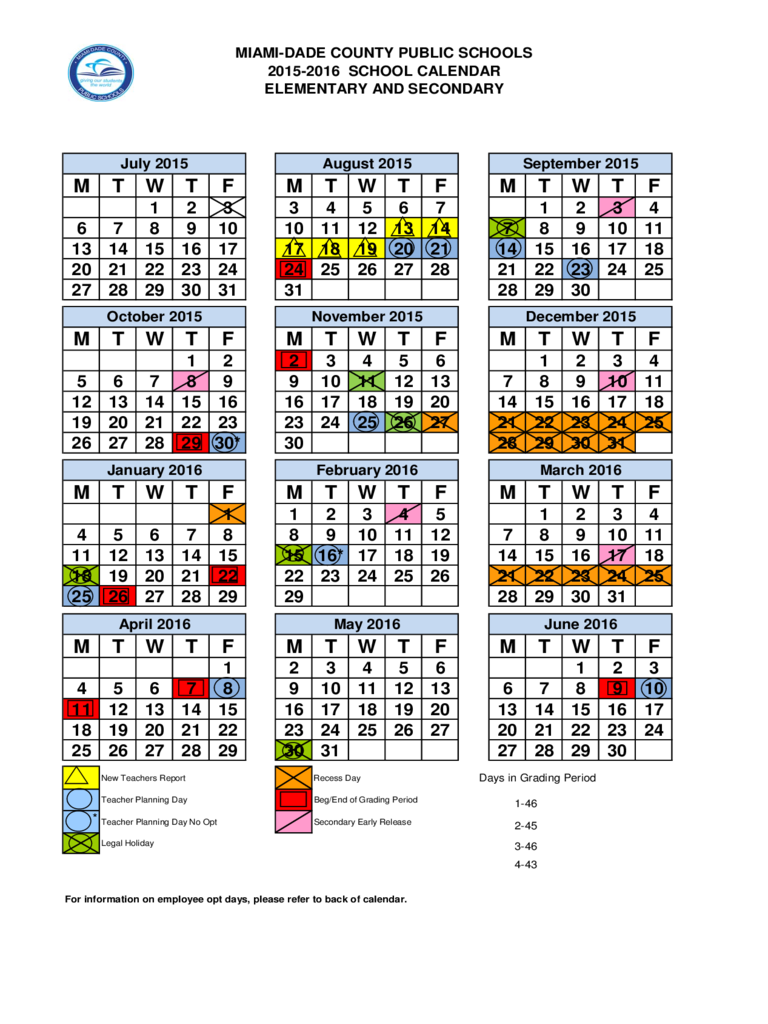 Dade County School Calendar 2024