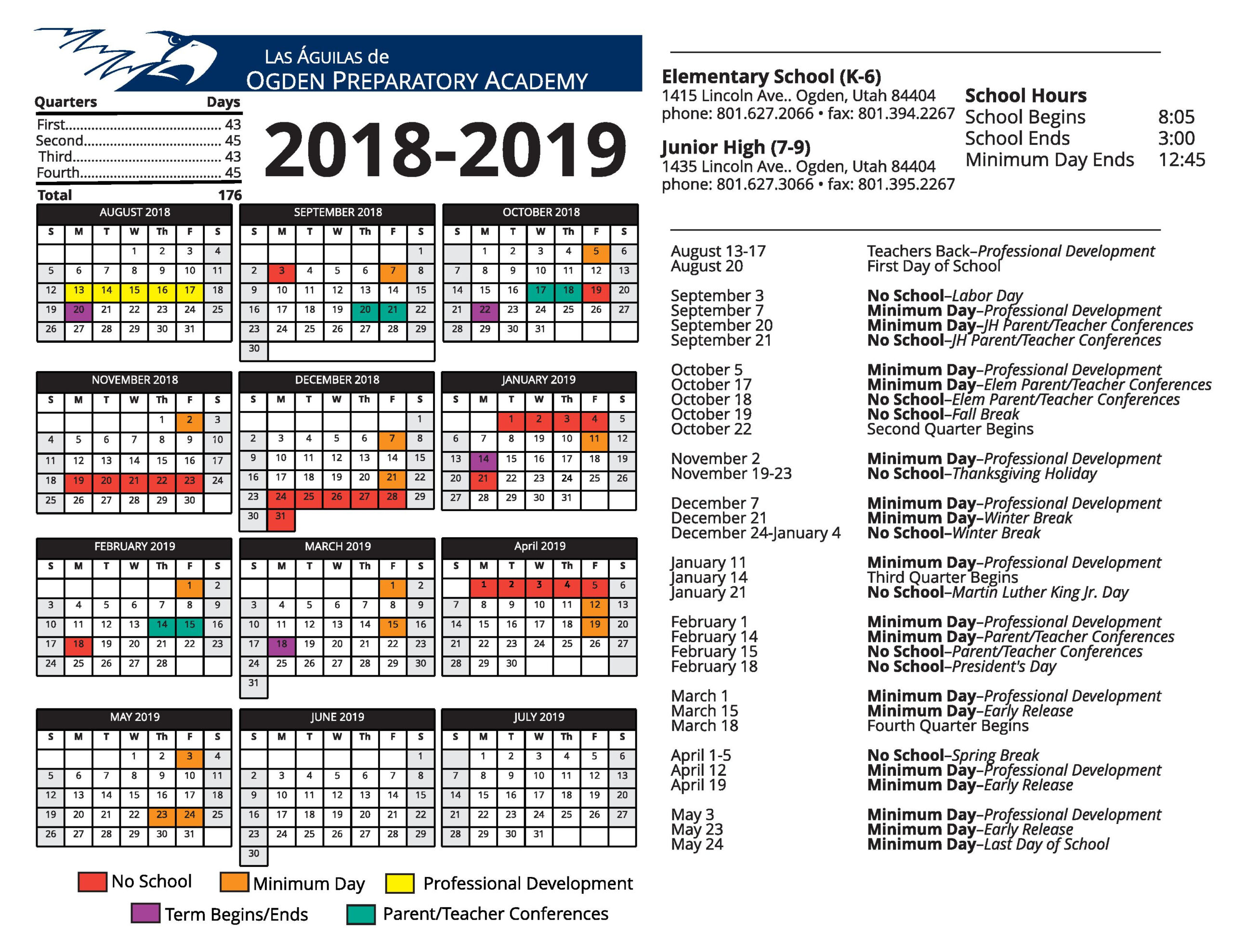 Ogden School District Calendar 2023 Schoolcalendars net