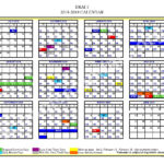 2018 2019 School Calendar draft Greenwood School District 50