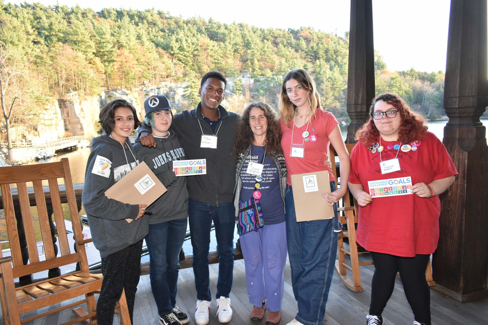 2020 Award The Rondout Valley High School Human Rights Club Mohonk