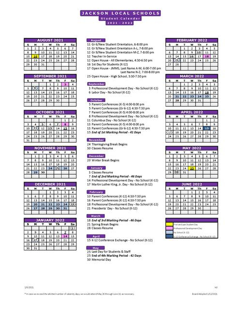 Tecumseh Local School District Calendar 2023