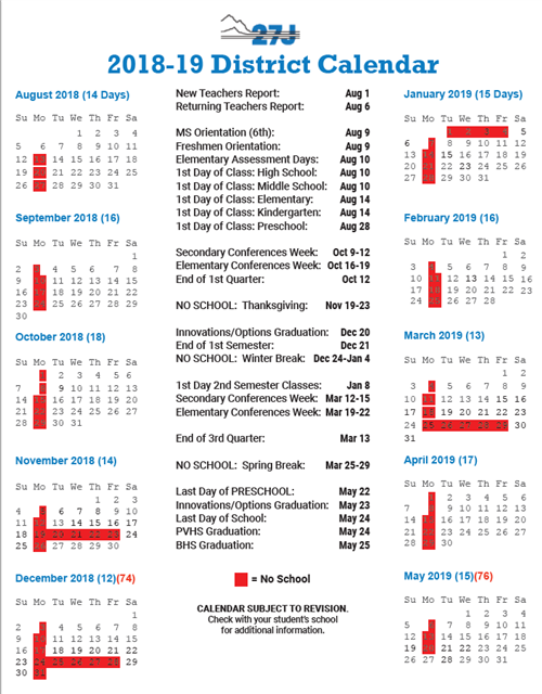 Brighton School District 27j Calendar 2024 Schoolcalendars