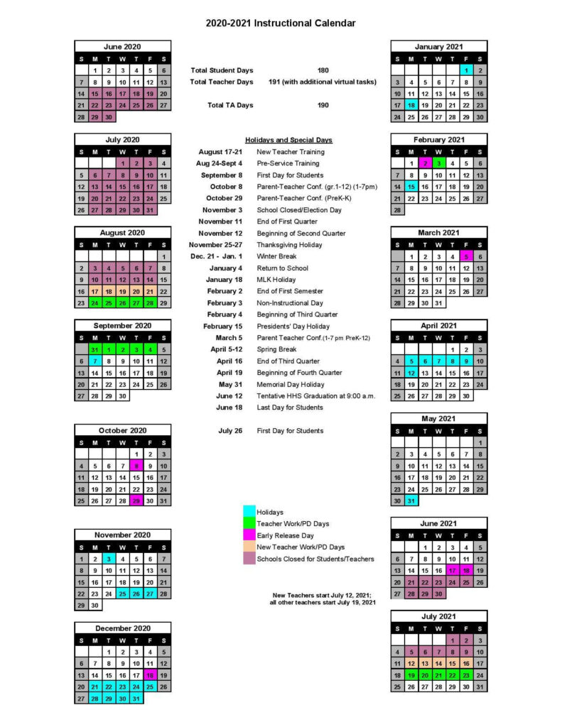 Academy 1 Jersey City Public School Calendar Printable Calendar 2021 2022