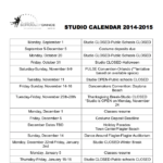 Annual Calendar Flagler School Of Dance