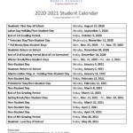 Bay City Public Schools Calender 2021 2020 Printable Calendar 2020 2021