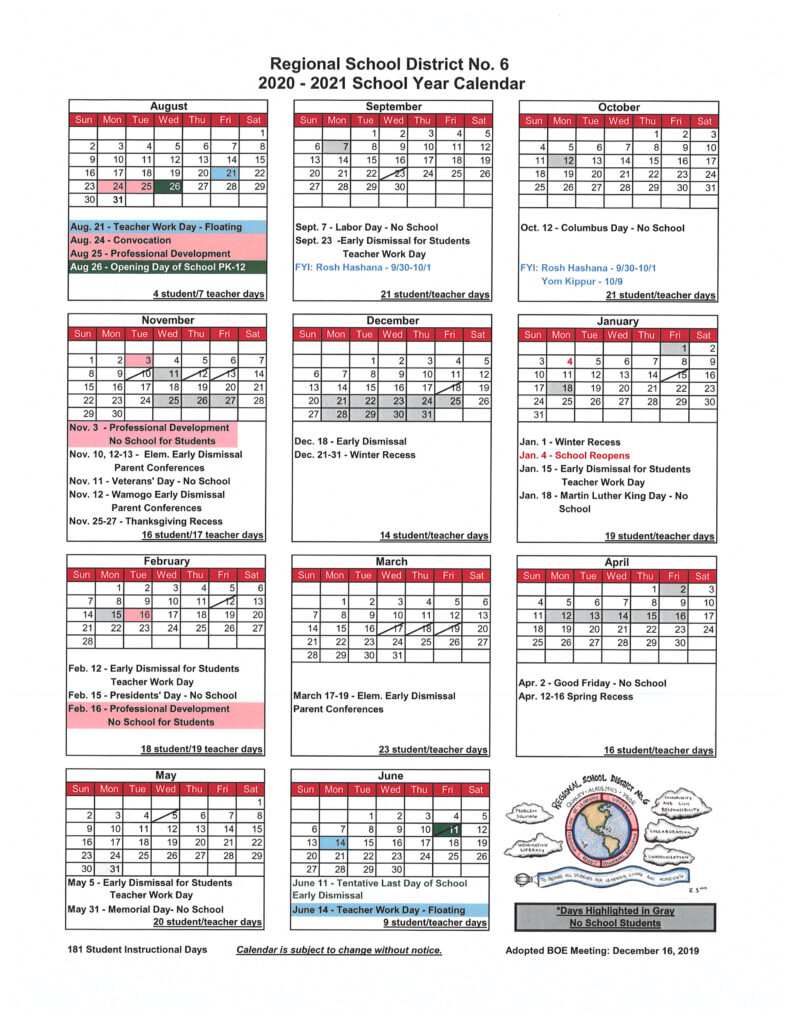 Bridgewater State University Calendar 2021 Printable Calendar 2020 2021