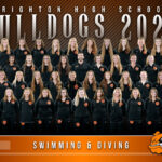 Brighton High School Girls Swimming Diving Varsity