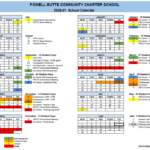 Calendar Powell Butte Community Charter School