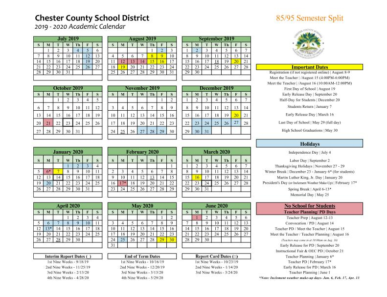 Chester County Sc School District Calendar 2023