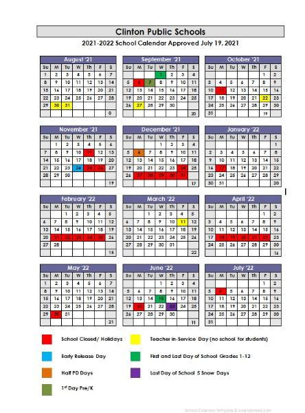 CPS Calendar For The 2021 22 School Year News And Announcements