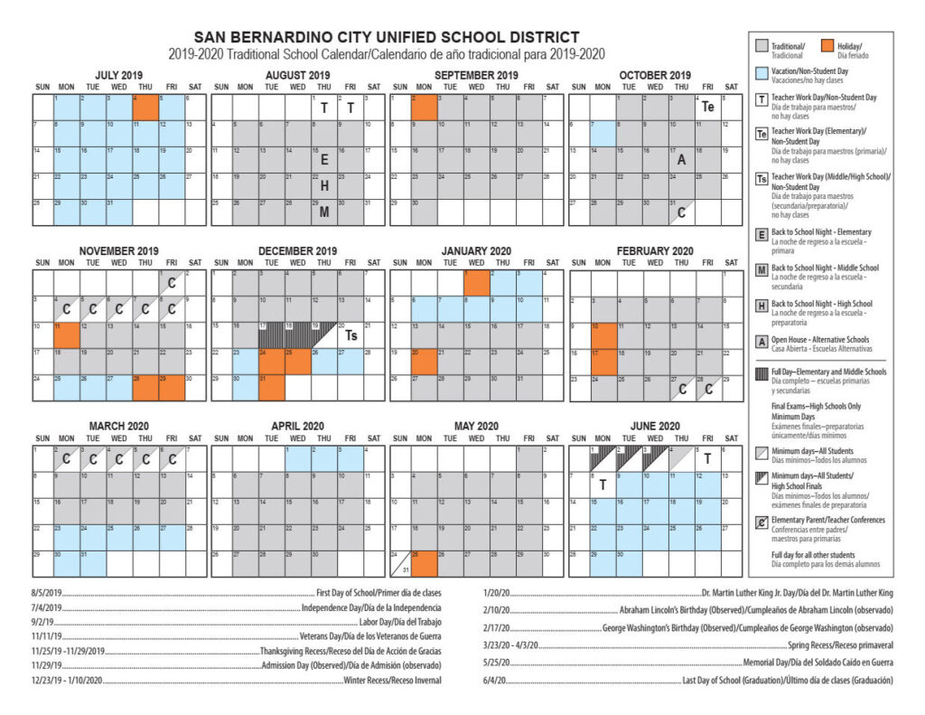 Del Rio High School Calendar Printable Calendar 2020 2021