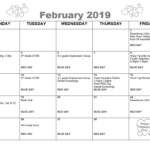 February Calendar And Newsletter Eisenhower Elementary
