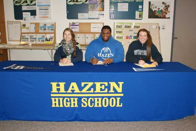 Four Hazen Athletes Sign College Letters Of Intent Renton Reporter