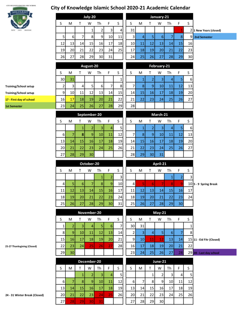 Gilmer County School Calendar 2020 2021 Printable Calendars 2021