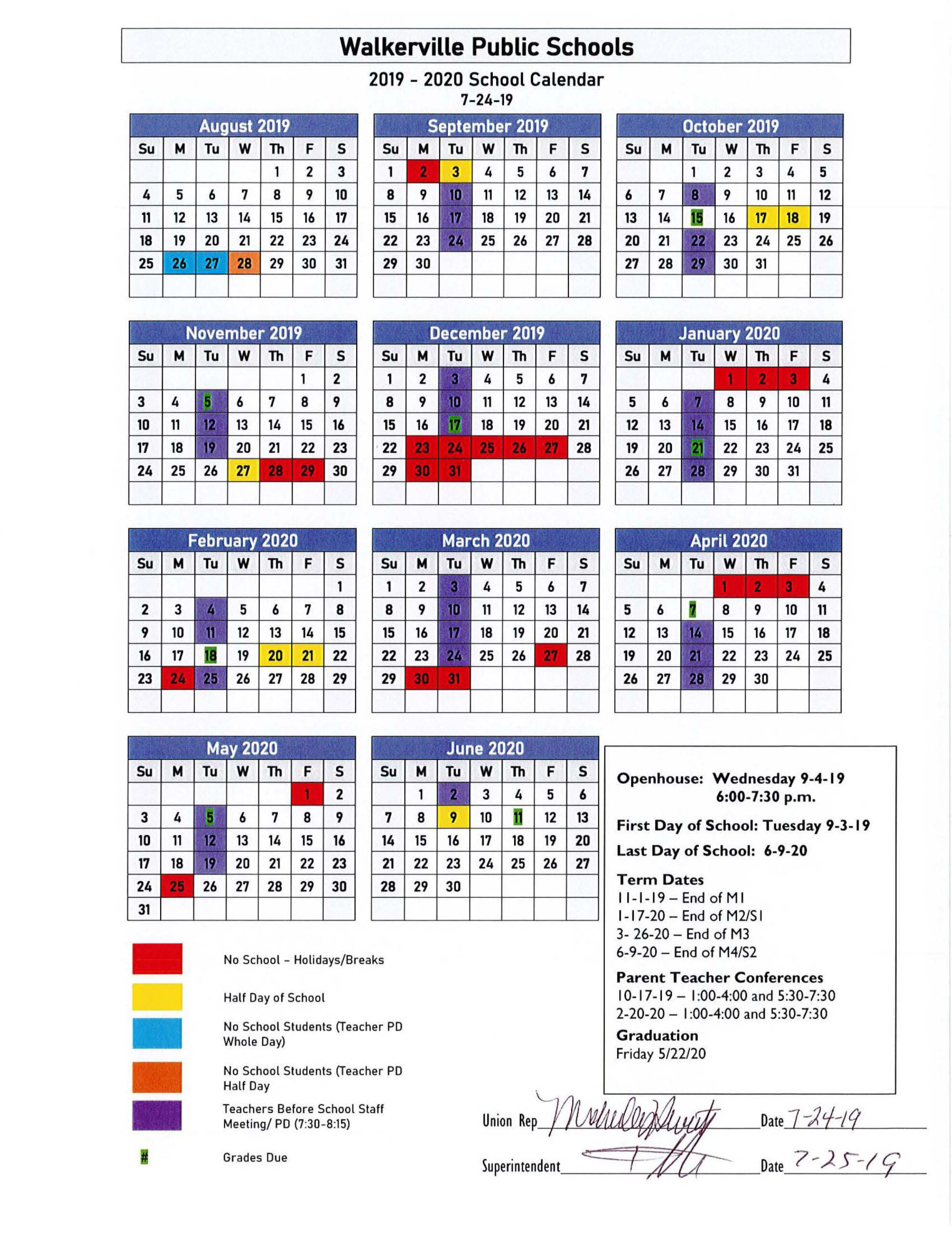 Grand Haven Public Schools Calendar 2024