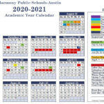 Harmony Public Schools Updated 2020 2021 Academic Calendar 1