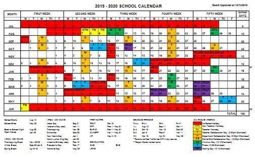 Liberty School District Calendar Exam Calendar
