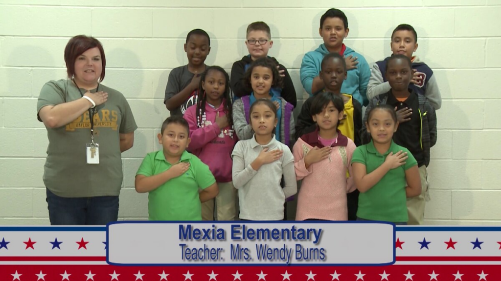 Mexia Elementary Mrs Burns Class