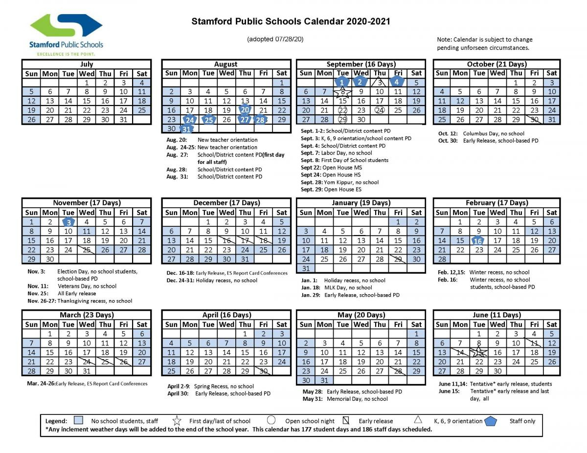 Wallingford Public Schools Calendar 2024