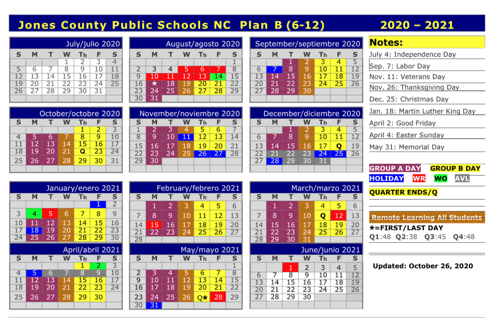 Johnson Senior High School Calendar 2024