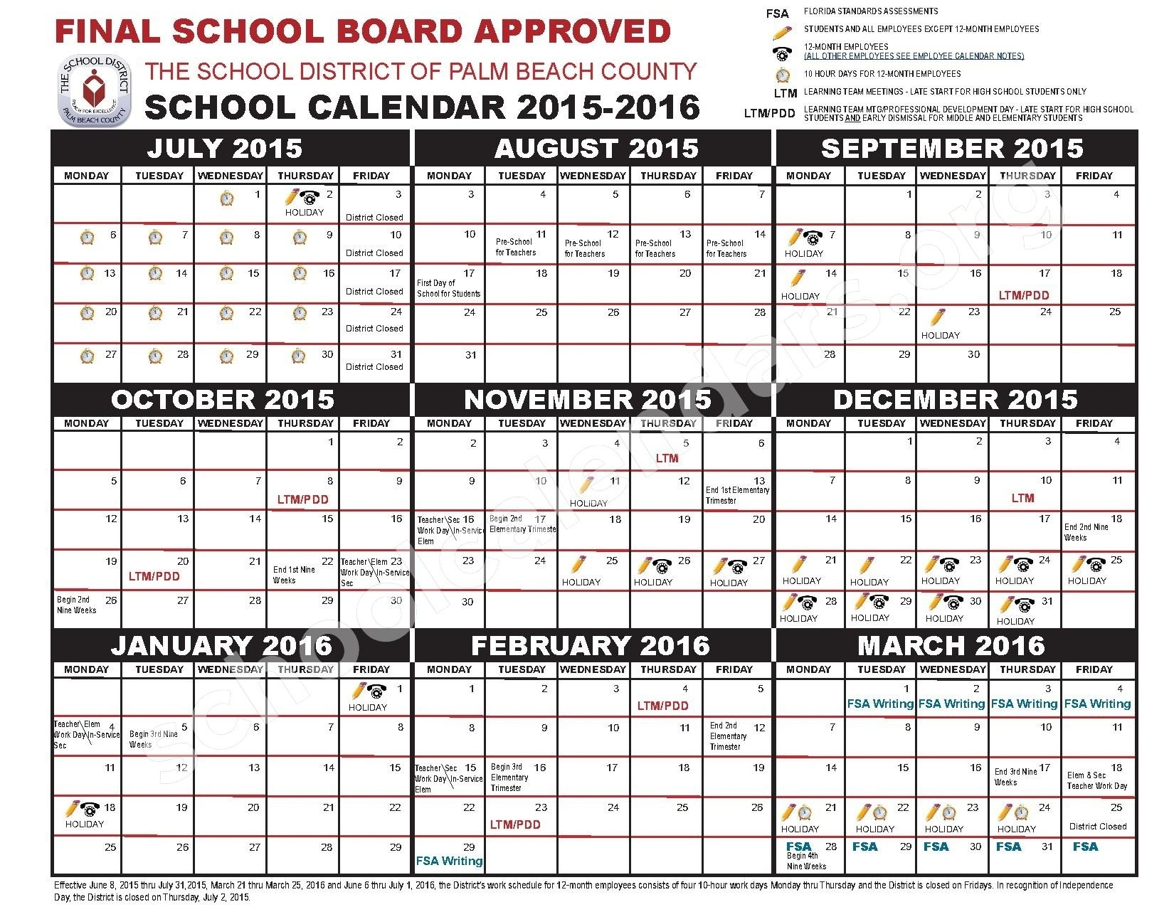 Osceola County School Calendar 2024