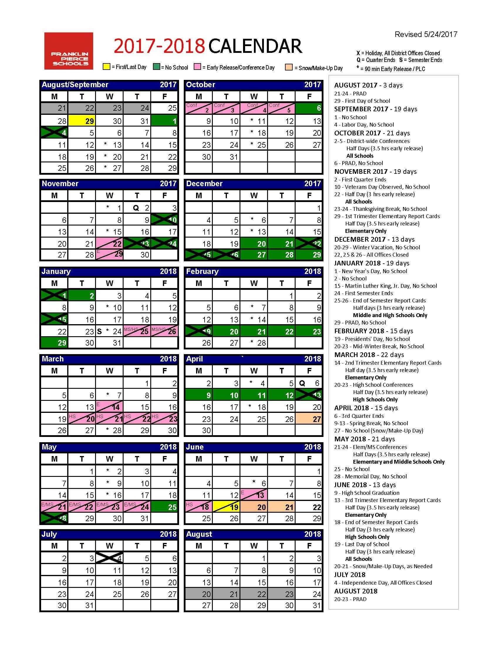 Oxnard Elementary School District Calendar 2023 - Schoolcalendars.net