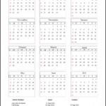 Philadelphia School District Calendar 2021 2022 With Holidays In PDF