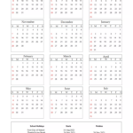 Poudre School District Calendar 2021 2022 With Holidays In PDF School