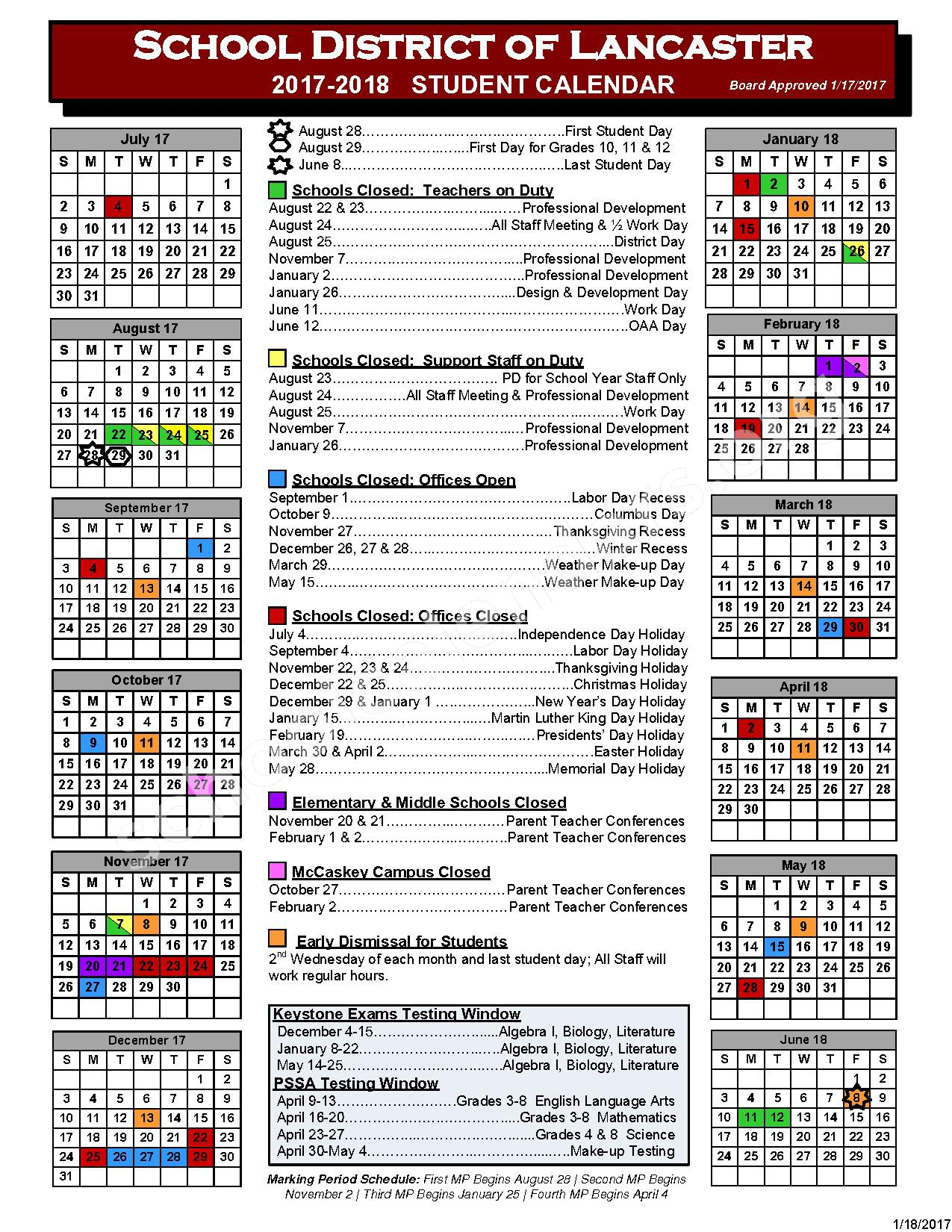 Airport Elementary School Calendar 2023