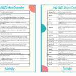 Print The 2021 2022 NYC School Calendar With Fun Printable