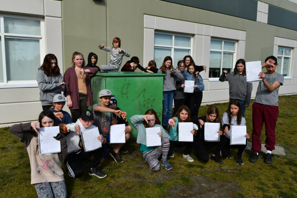 Queneesh Elementary School Vandalized Students Show Unique Reaction 