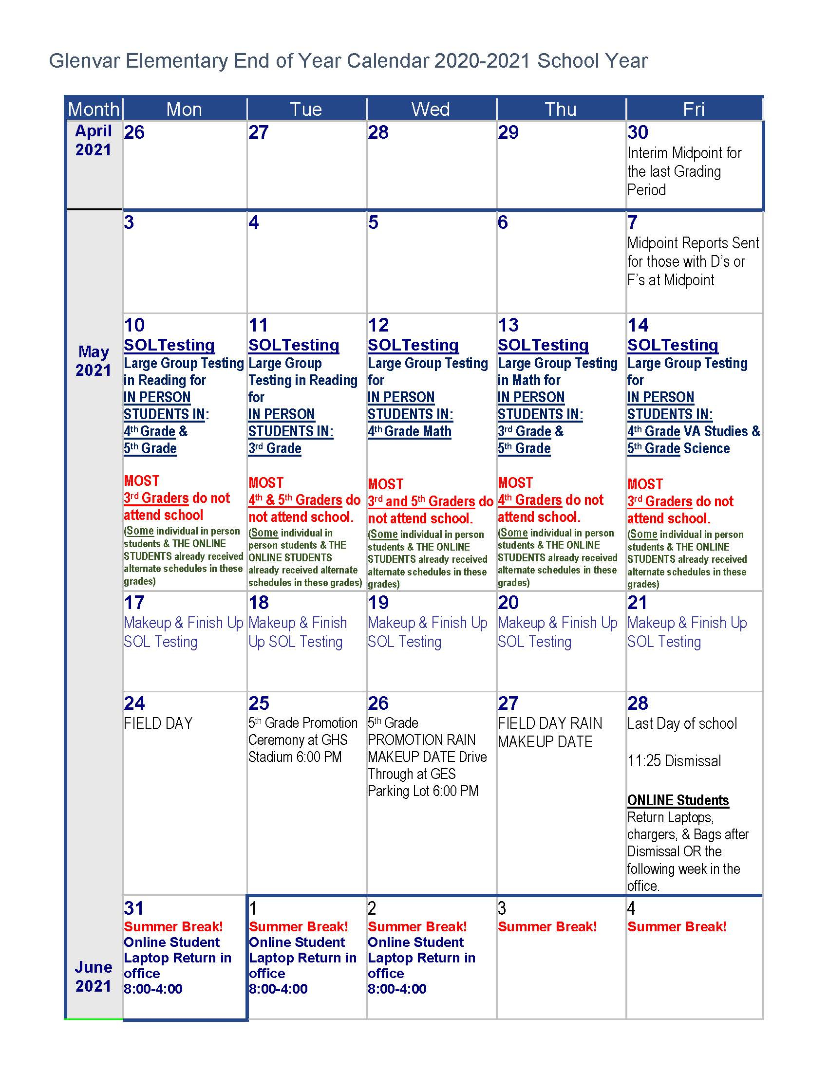 Rockingham County Schools Va Calendar 2023