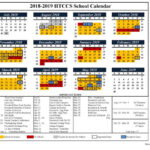 School Calendar 2018 2019 With PS FINAL HOLY TRINITY