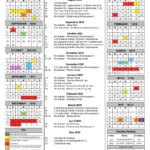 School Calendar 2019 20 Free Calendar Template