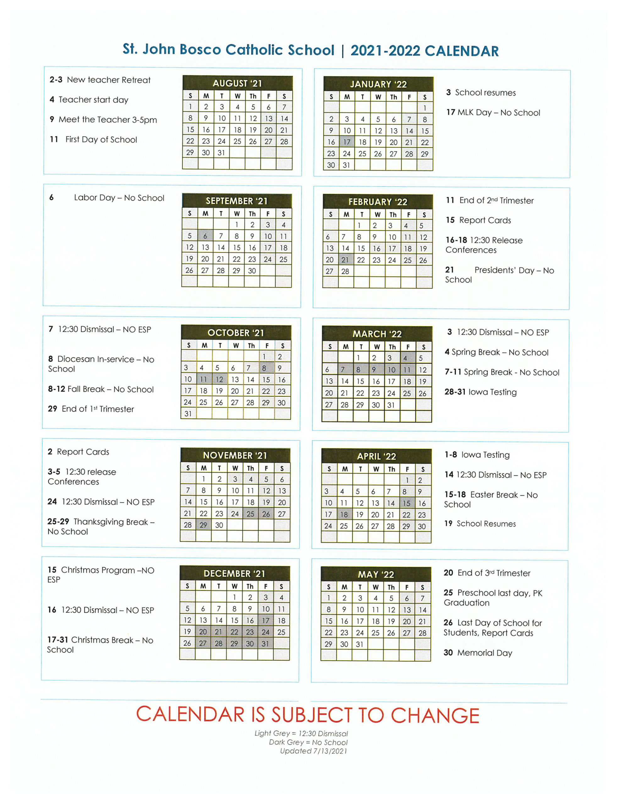 Phoenix School District Calendar 20222022 2023