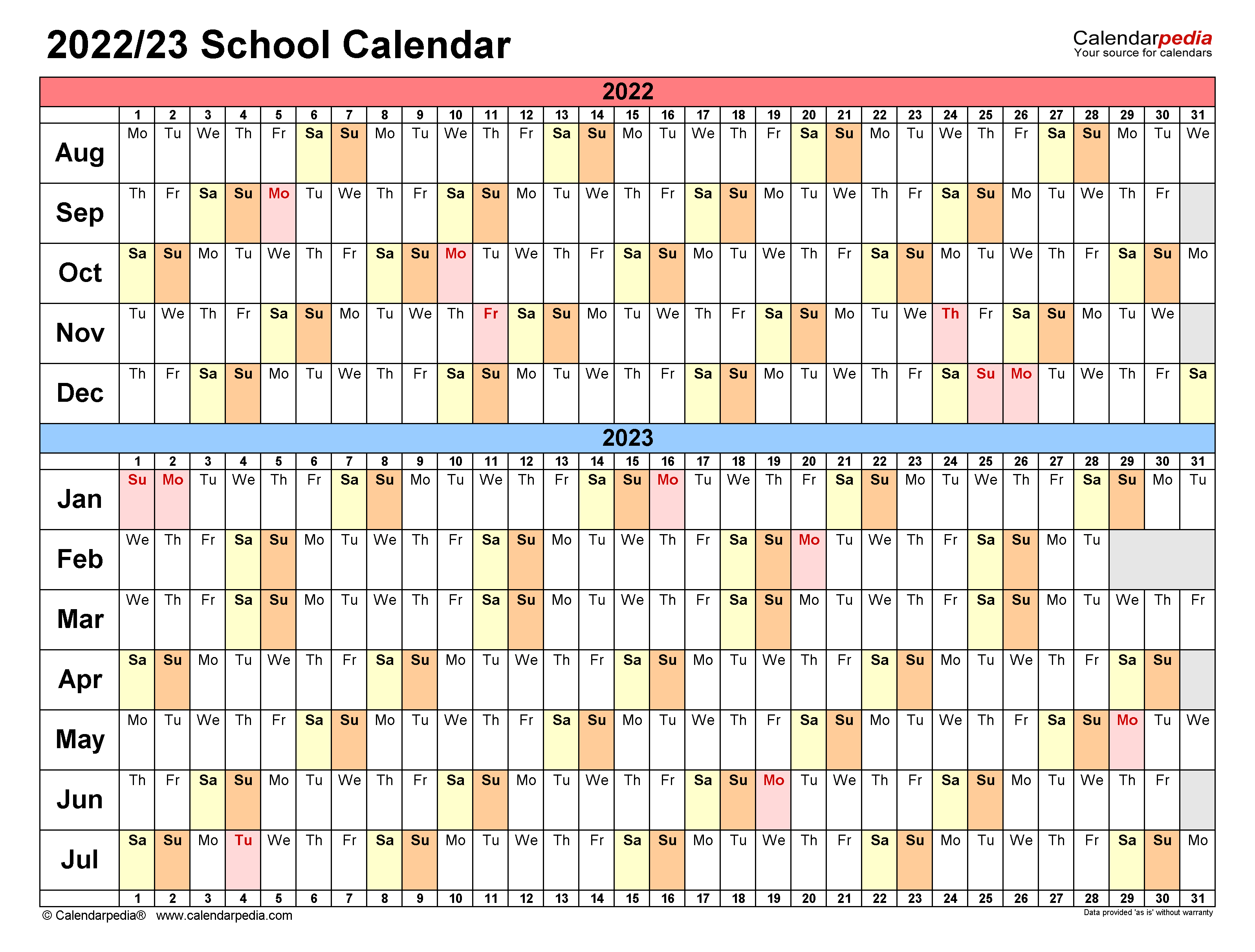 Seattle Public Schools Calendar 2022-22 2022 - Schoolcalendars.net