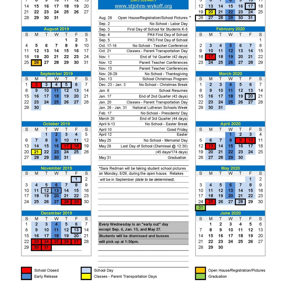 St Johns County School District Payroll Calendar 2024 - Schoolcalendars.net