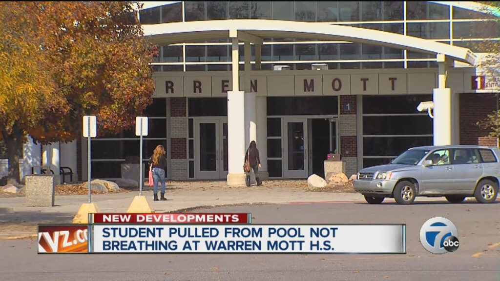 Student Pulled From Pool Not Breathing At Warren Mott High School YouTube