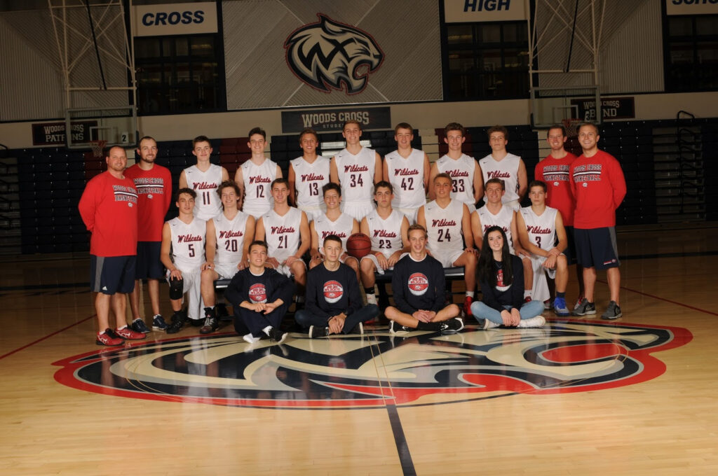 Woods Cross High School Boys Basketball Varsity Team