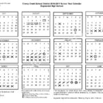 2016 2017 Eaglecrest High School Calendar Eaglecrest High School