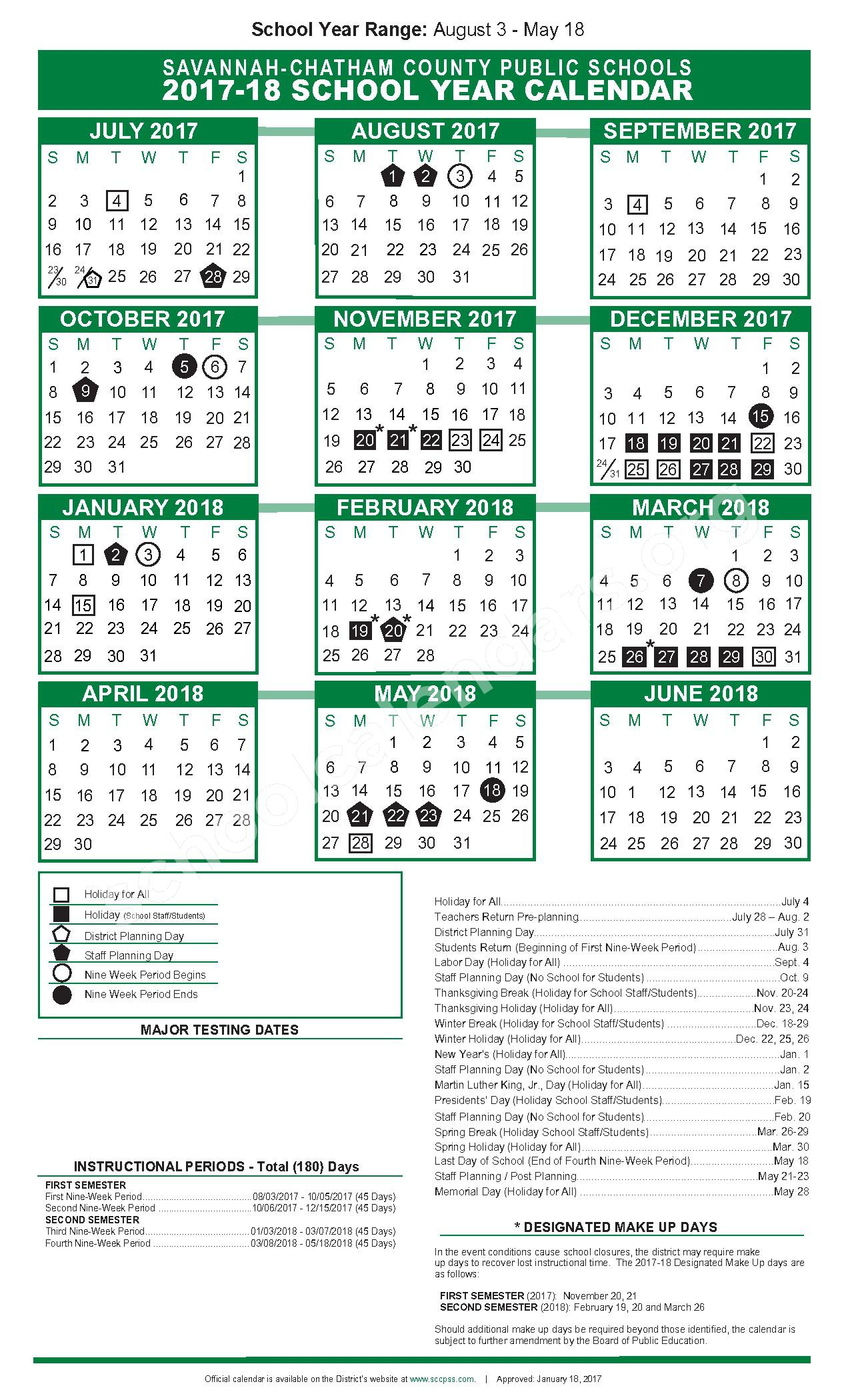 Savannah Chatham County Schools Calendar 2023 Schoolcalendars net