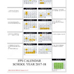 2017 2018 School Calendar Fulton School District 58 Fulton MO