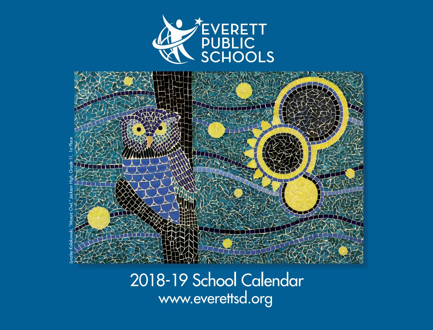 Everett Public Schools Calendar 2024 Schoolcalendars net
