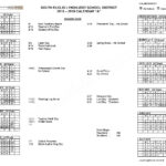 2018 2019 School Calendar South Euclid Lyndhurst Schools