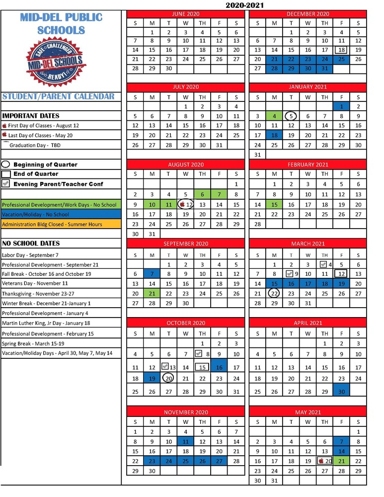 Midway High School Calendar 2023