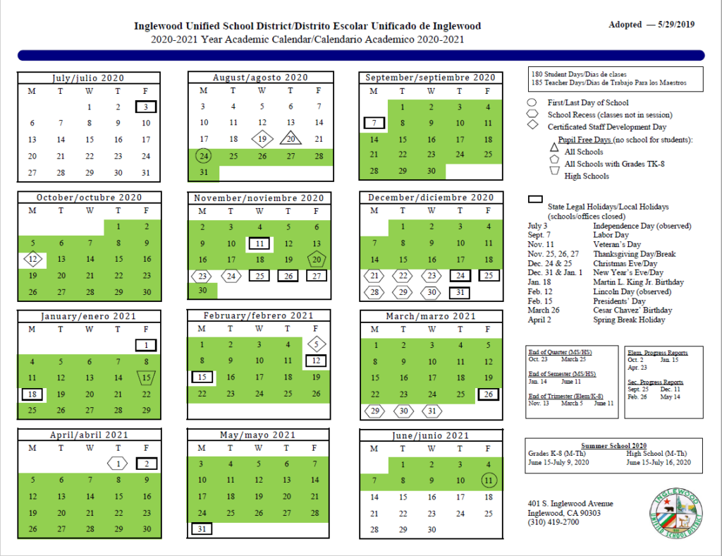 Academic Calendar Usd 2022 July Calendar 2022