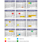 Aiken County Schools Calendar Printable Calendar 2020 2021